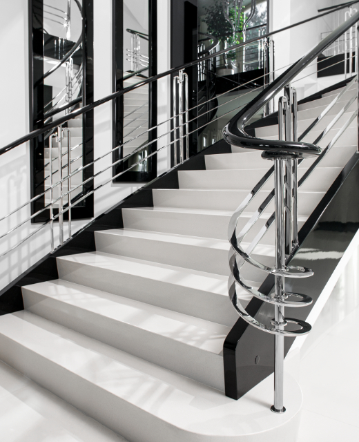 Art Deco Betontreppe