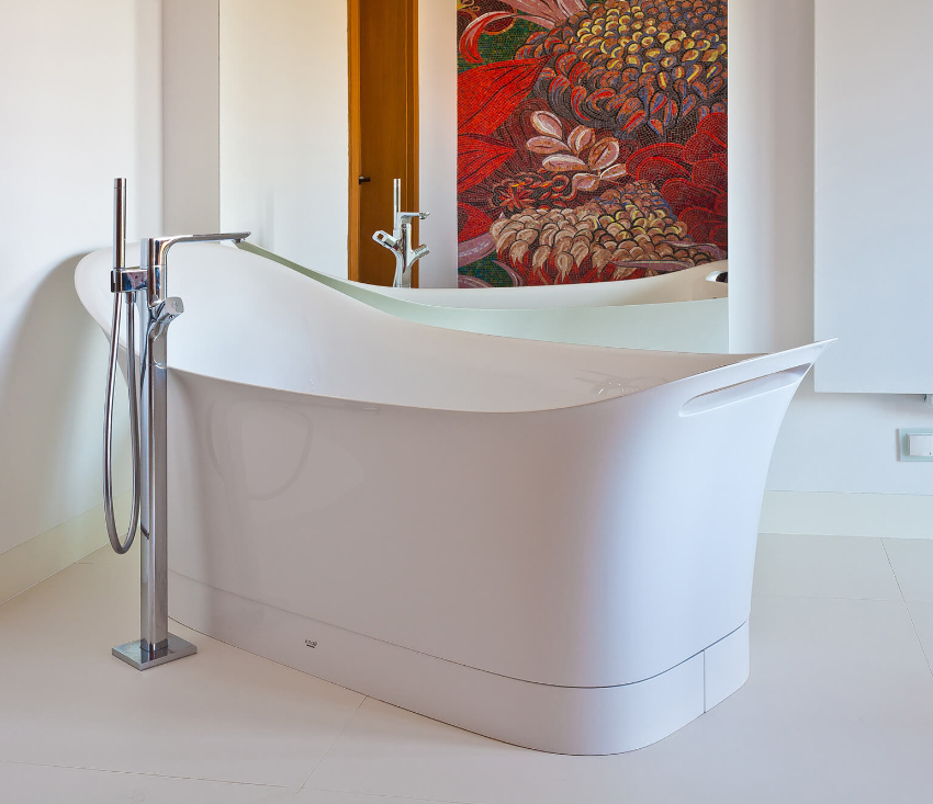 Inneneinrichtung Badewanne