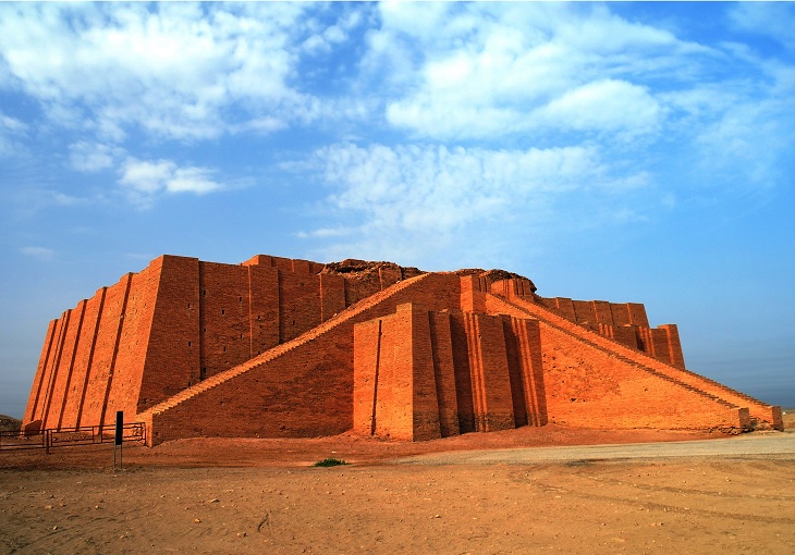 Stufentempel Zikkurat von Ur Mesopotamien