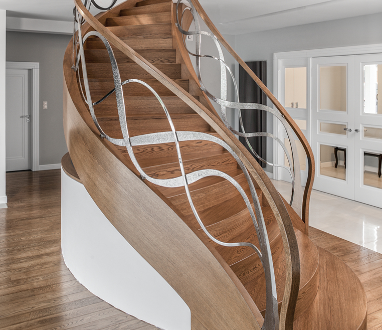 Wunderschöne Designtreppe