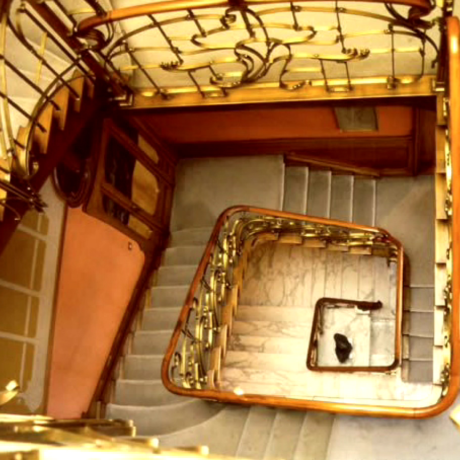 art nouveau treppe des meisters victor horta