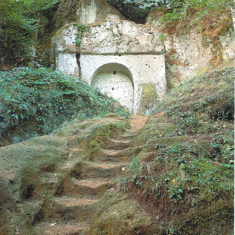 etruskische treppe