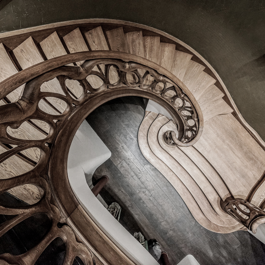 jugendstil treppen